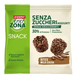 Enerzona Bites Milk Choco Senza Zuccheri Aggiunti 24 G Alimenti Iperproteici