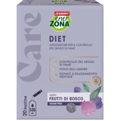 Enerzona Care Diet Frutti Di Bosco 20 Bustine Controllo Della Fame E Del Metabolismo