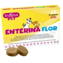 Enterina Flor Cani E Gatti 20 Compresse Integratori Per Animali