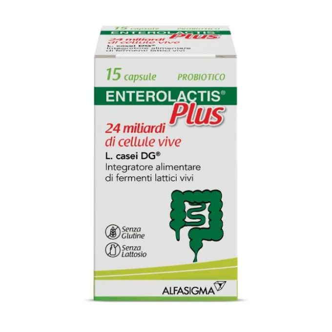 Enterolactis Plus 15 Capsule Fermenti Lattici