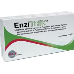 ENZITRIK INTEGRATORE ENZIMATICO PER LA DIGESTIONE 30 COMPRESSE - INTEGRATORE ALIMENTARE