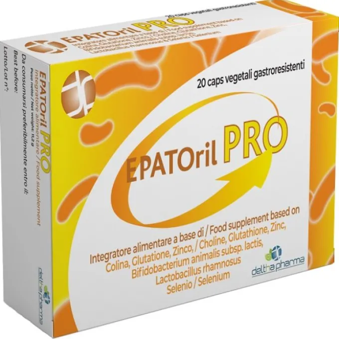 Epatoril Pro 20 Capsule Regolarita E Depurazione