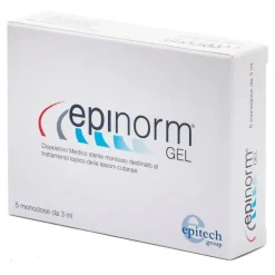 Epitech Epinorm Gel Lesioni Cutanee 5 Monodose 3 Ml Cicatrizzanti