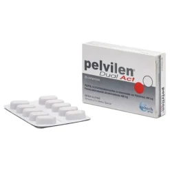 Epitech Pelvilen Dual Act Integratore Dolore Pelvico 20 Compresse Salute Intima Donna