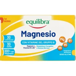 Equilibra Magnesio Integratore Per Il Sistema Nervoso 30 Compresse Stress