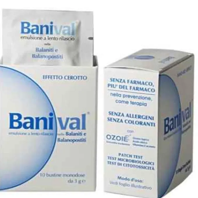 Erbagil Banival Effetto Cerotto Crema Emolliente Vaginale 10 Bustine 3 G