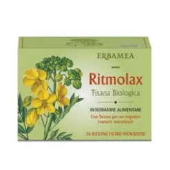 Erbamea Ritmolax Tisana Biologica 20 Bustine Lassativi Azione Delicata