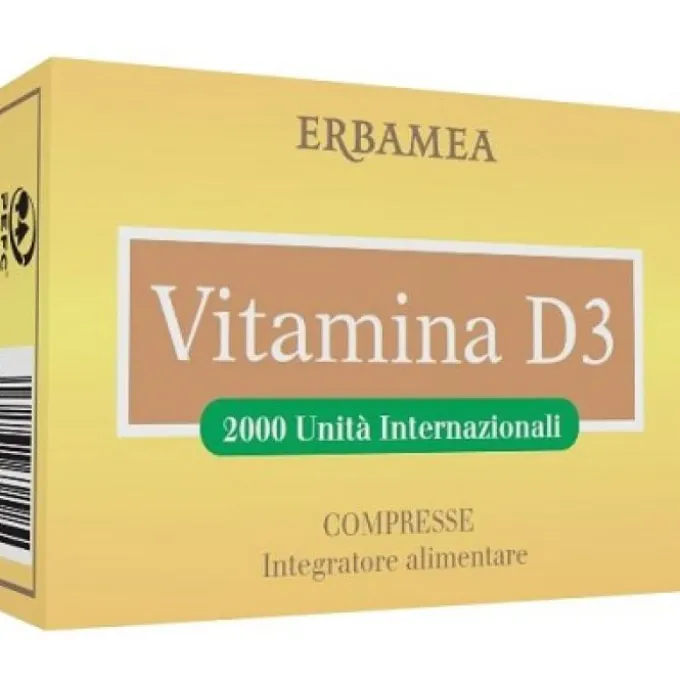Erbamea Vitamina D3 90 Compresse Salute Delle Ossa