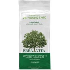 Erba Vita Biancospino Composto Tisana Integratore Azione Rilassante 100 G