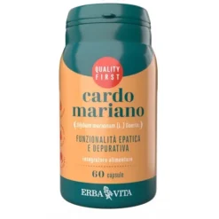 Erba Vita Cardo Mariano 60 Capsule Depurativi E Disintossicanti