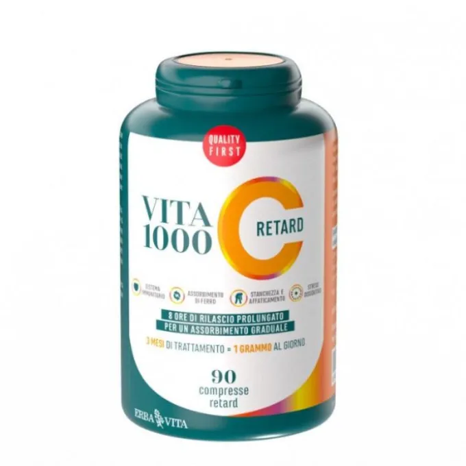 Erba Vita C 1000 Retard 90Cpr Vitamina C