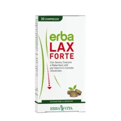 Erba Vita Erbalax Forte Integratore Intestinale 30 Compresse Lassativi Azione Delicata