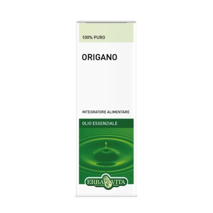 Erba Vita Group Spa Origano Spagna Olio Essenziale 10Ml Erbavita Essenze