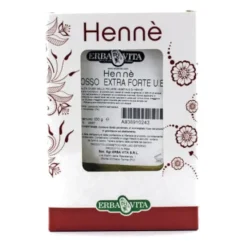 Erba Vita Henne Color Tintura Capelli Rosso Naturale Extra Forte 100 G