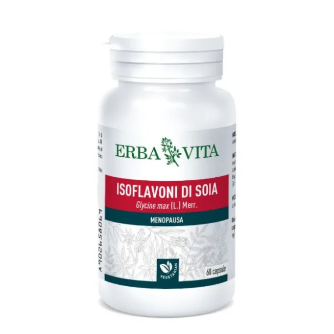 Erba Vita Isoflavoni Di Soia Integratore Menopausa 60 Capsule