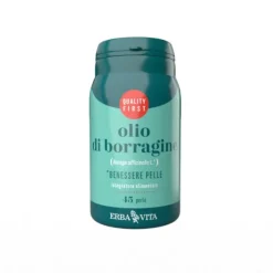 Erba Vita Olio Di Borragine Integratore Benessere Della Pelle 45 Perle Salute Della Pelle Ed Anti-In
