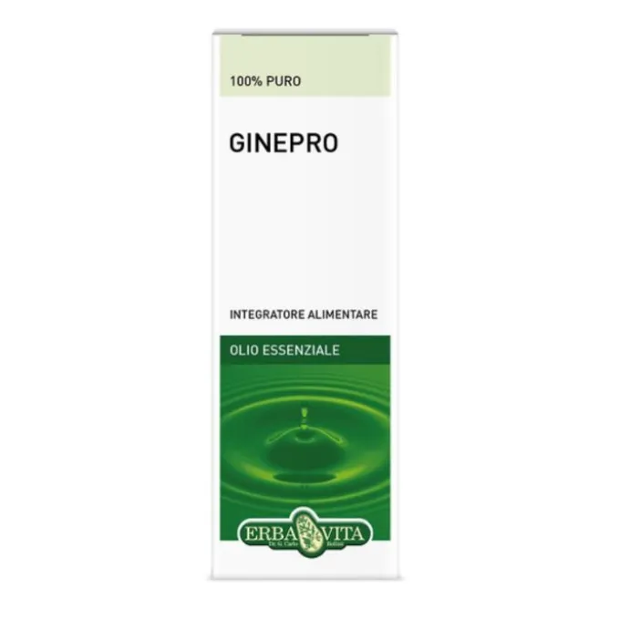 Erba Vita Olio Essenziale Ginepro Integratore Vie Urinarie 10 Ml
