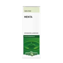 Erba Vita Olio Essenziale Menta Piperita Integratore Gas Intestinali 10 Ml