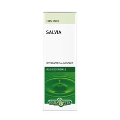 Erba Vita Olio Essenziale Salvia Integratore Antisudorazione 10 Ml