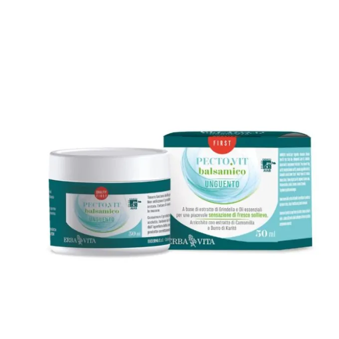 Erba Vita Pectovit Unguento Balsamico 50 Ml Idratazione Pelle Normale