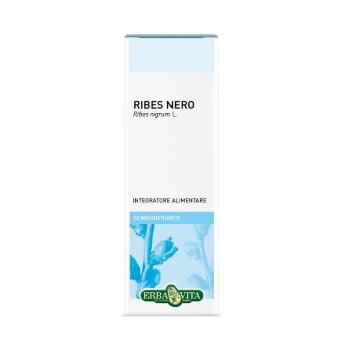 Erba Vita Ribes Nero Gemmoderivato Drenante 50 Ml Omeopatia