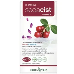 Erba Vita Sedacist Defence Integratore Vie Urinarie 15+15 Capsule