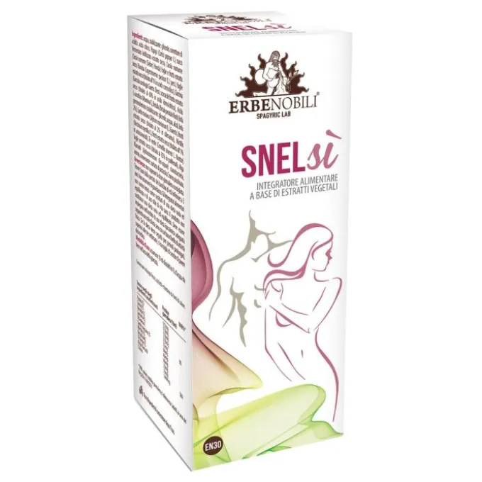 Erbenobili Snelsì Integratore Perdita Di Peso 250 Ml Controllo Della Fame E Del Metabolismo
