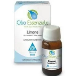 Erboristeria Magentina Olio Essenziale Limone Integratore Flaconcino 10 Ml
