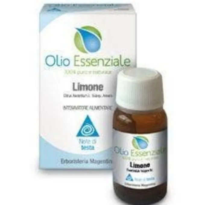 Erboristeria Magentina Olio Essenziale Limone Integratore Flaconcino 10 Ml
