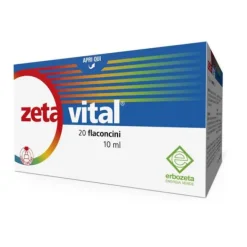 Erbozeta Zeta Vital Integratore Difese Immunitarie 20 Flaconcini 10 Ml Spossatezza