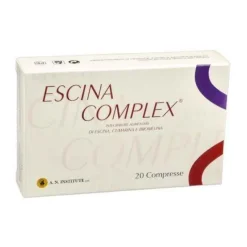 Escina Complex Integratore Vasoprotettivo Circolazione 20 Compresse Integratori Venotonici