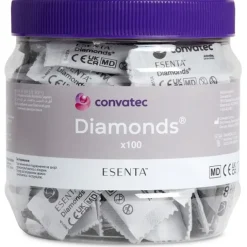 ESENTA DIAMONDS BUSTINE GELIFICANTI ANTIODORE PER STOMIA 100 PEZZI - DISPOSITIVO MEDICO CLASSE I