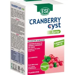 Esi Cranberry Cyst Forte 16 Pocket Drink - Integratore Alimentare Salute Intima Donna