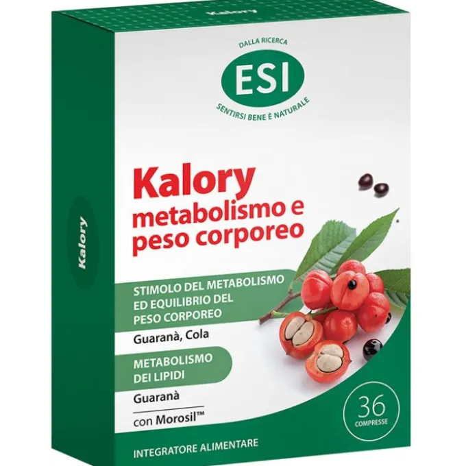 Esi Kalory Metabolismo E Peso Corporeo 36 Compresse Senza Glutine