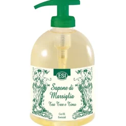 Esi Sapone Marsiglia Tea Tree & Timo 500 Ml Detersione Pelle Normale