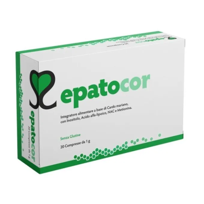 Essecore Epatocor Integratore Anti Ossidante 20 Capsule Regolarita E Depurazione