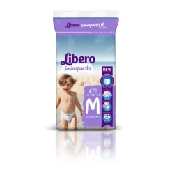 Essity Italy Spa Sca Hygiene Libero Swimpants Pannolini Bambini Taglia M 6 Pezzi