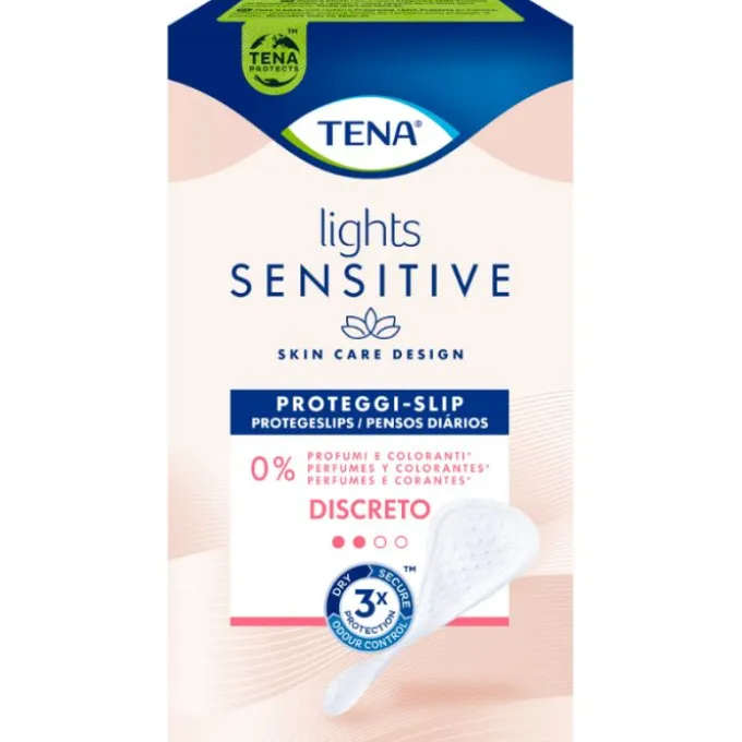 Essity Lights By Tena Discreto Proteggi Slip 28 Pezzi Incontinenza Leggera