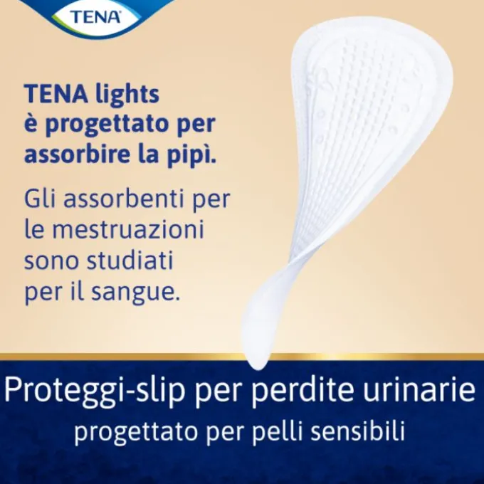 Essity Lights By Tena Discreto Proteggi Slip 28 Pezzi Incontinenza Leggera
