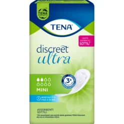 Essity Tena Lady Discreet Mini Assorbenti 20 Pezzi Incontinenza Leggera