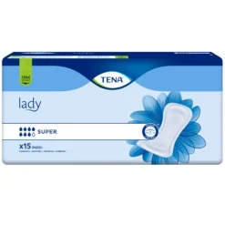 Essity Tena Lady Super Assorbenti 15 Pezzi Incontinenza Leggera