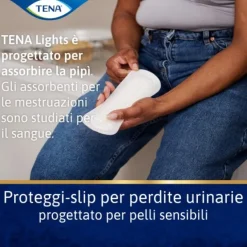 Essity Tena Lights Normal Proteggi Slip 22 Pezzi Incontinenza Leggera