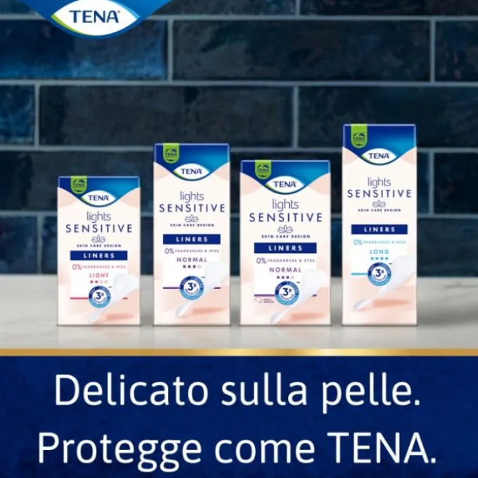Essity Tena Lights Normal Proteggi Slip 22 Pezzi Incontinenza Leggera