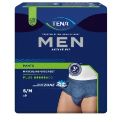 Essity Tena Men Active Fit Slip Assorbente Uomo Perdite Urinarie Taglia M 9 Pezzi