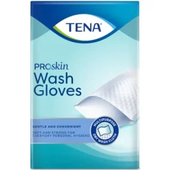 Essity Tena Wash Glove Guanti Deteregenti 50 Pezzi
