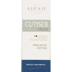 Eucare Cutiseb Crema Levigante Viso 50 Ml Idratazione Pelle Grassa