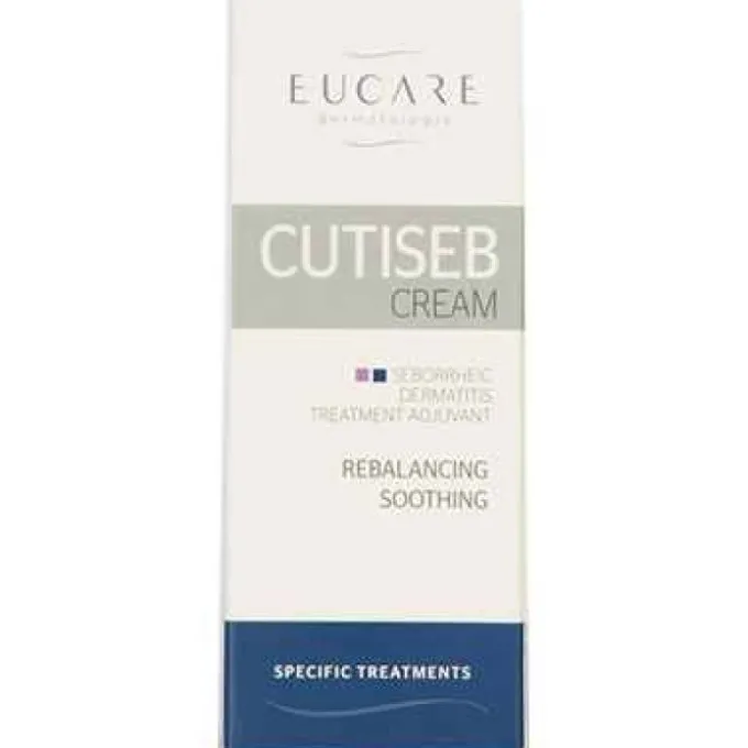 Eucare Cutiseb Crema Levigante Viso 50 Ml Idratazione Pelle Grassa