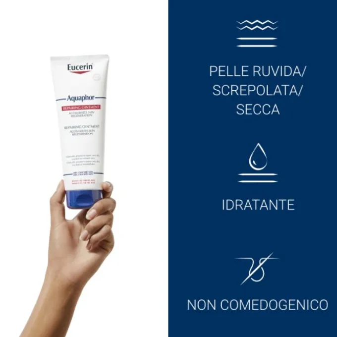 Eucerin Aquaphor Trattamento Riparatore Pelli Danneggiate 220 Ml Idratazione Pelle Secca