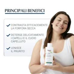 Eucerin Dermocapillaire Shampoo Crema Antiforfora Secca 250 Ml