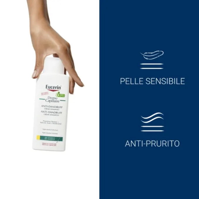 Eucerin Dermocapillaire Shampoo Crema Antiforfora Secca 250 Ml